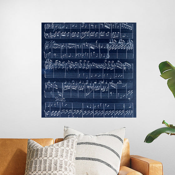 "Vintage Music Sheet"