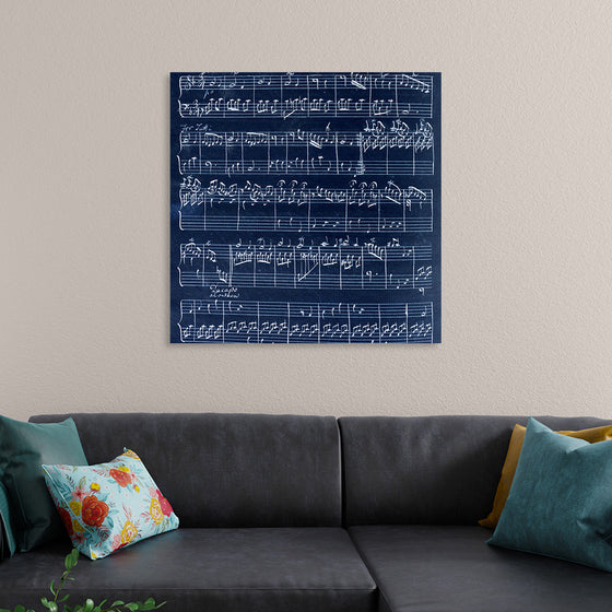 "Vintage Music Sheet"