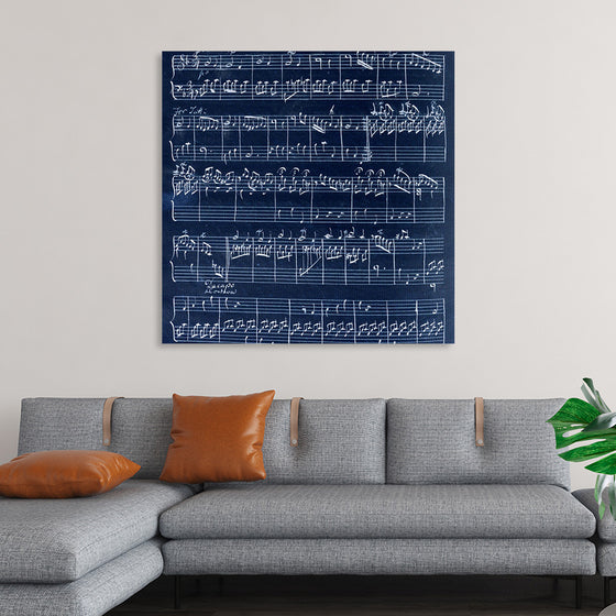 "Vintage Music Sheet"