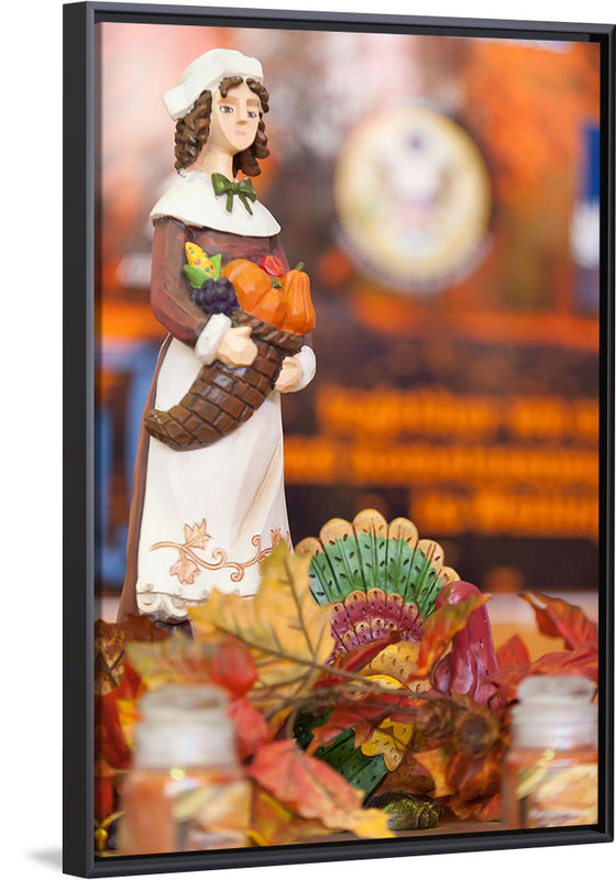 "Thanksgiving Decoration, Doll Sculpture"