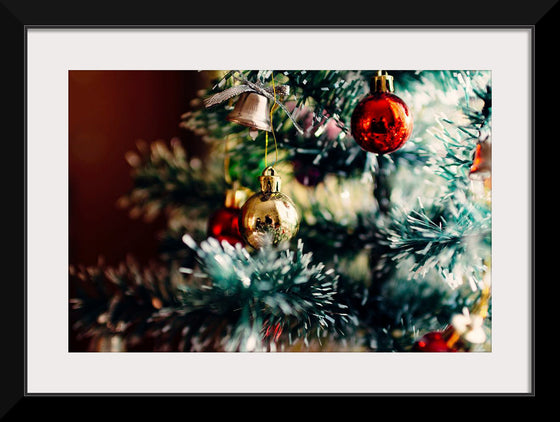 "Bauble Balls Hang on Christmas Tree"