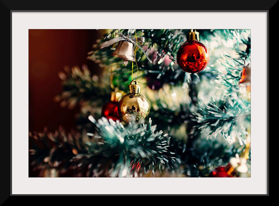 "Bauble Balls Hang on Christmas Tree"