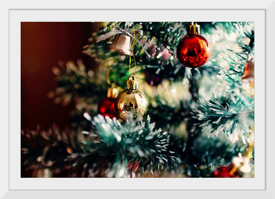 "Bauble Balls Hang on Christmas Tree"