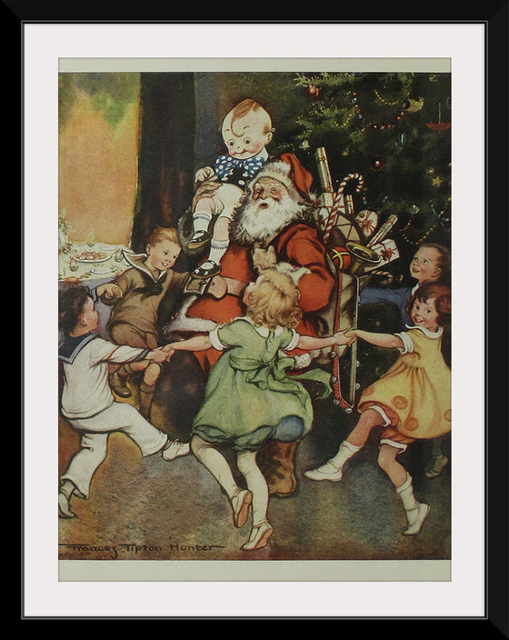 "The Childrens Party Book - Our Christmas Party illustration", Frances Tipton Hunter