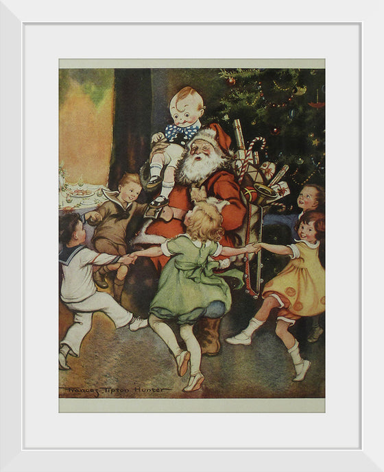 "The Childrens Party Book - Our Christmas Party illustration", Frances Tipton Hunter