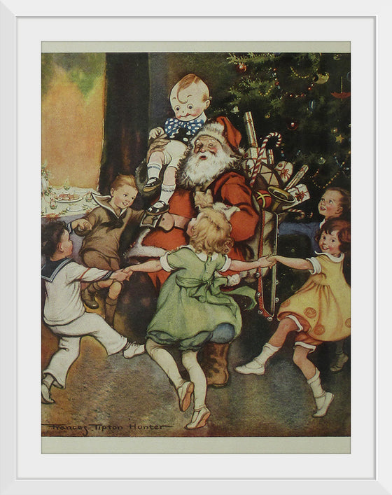 "The Childrens Party Book - Our Christmas Party illustration", Frances Tipton Hunter