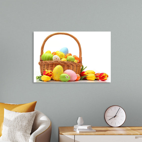 "Easter Eggs Basket"