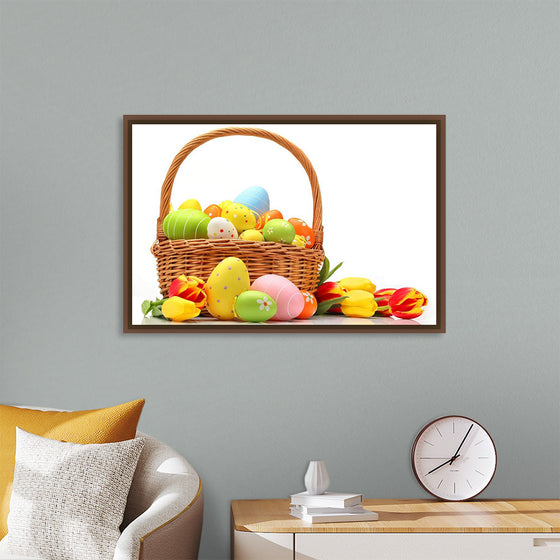 "Easter Eggs Basket"