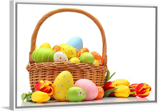 "Easter Eggs Basket"