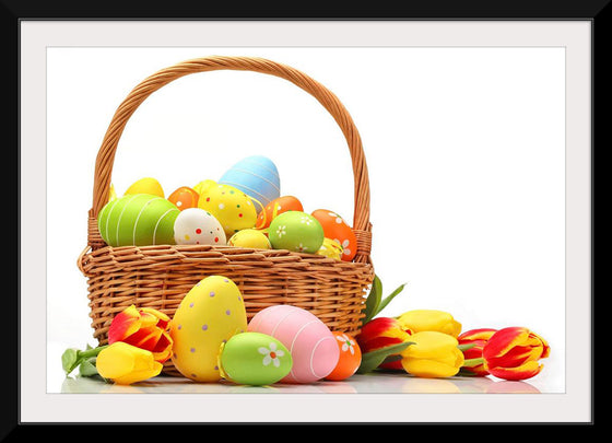 "Easter Eggs Basket"