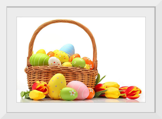 "Easter Eggs Basket"