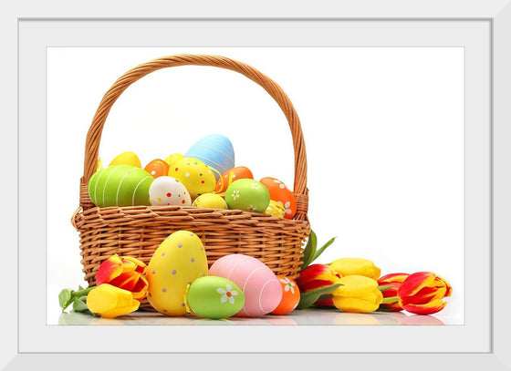 "Easter Eggs Basket"