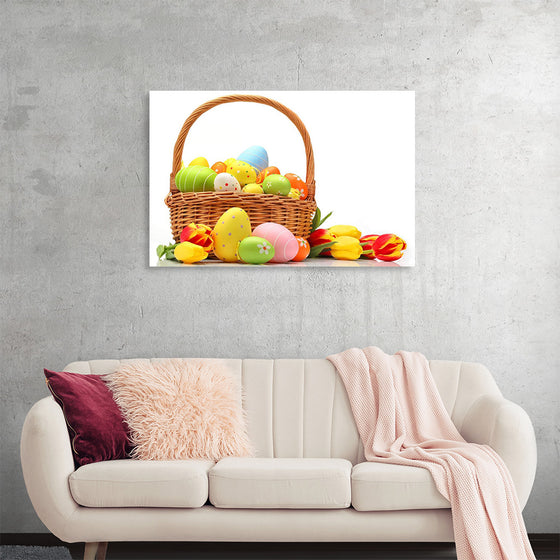 "Easter Eggs Basket"