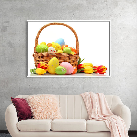 "Easter Eggs Basket"