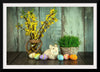 "Bunny, Eggs and Flowers"