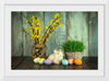 "Bunny, Eggs and Flowers"