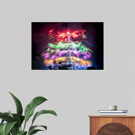 "Awesome Colorful Fireworks"