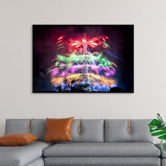 "Awesome Colorful Fireworks"