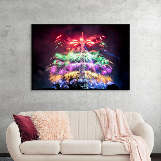 "Awesome Colorful Fireworks"