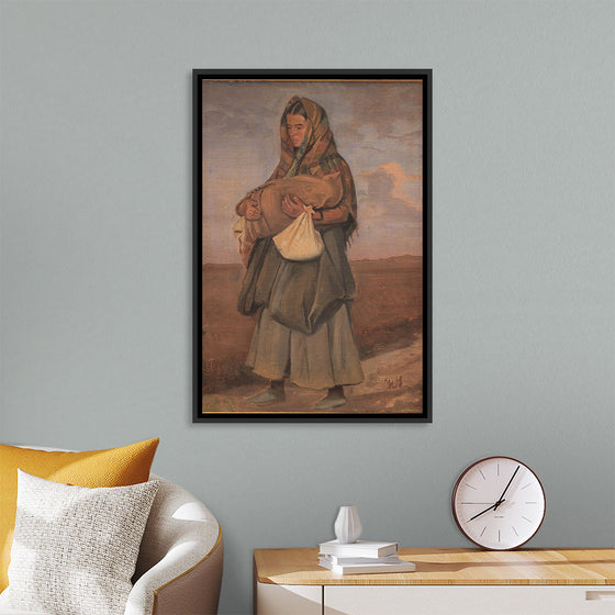 "Tater woman with her child on the heath"