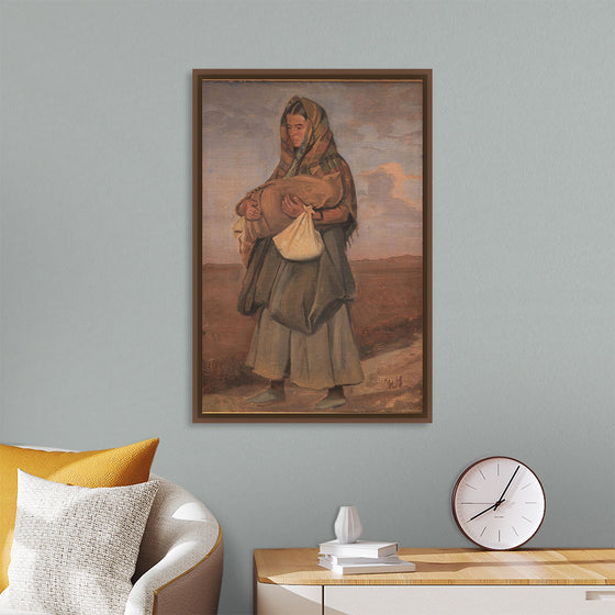 "Tater woman with her child on the heath"