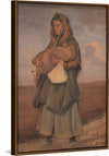 "Tater woman with her child on the heath"