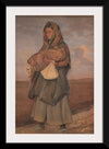 "Tater woman with her child on the heath"