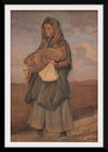 "Tater woman with her child on the heath"