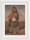 "Tater woman with her child on the heath"