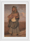 "Tater woman with her child on the heath"