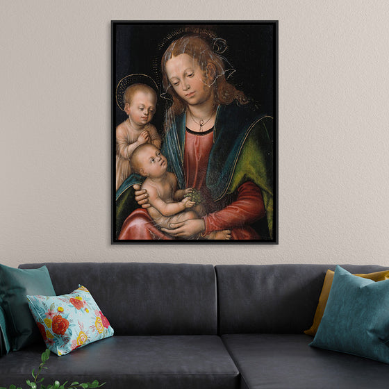 "Mary with the Child and Little Johannes"