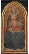 "Madonna and Child playing with a bird"