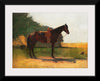 "Saddle Horse in Farm Yard", Winslow Homer