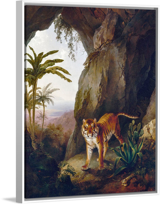 "Tiger in a Cave (ca. 1814)", Jacques-Laurent Agasse