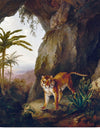 "Tiger in a Cave (ca. 1814)", Jacques-Laurent Agasse