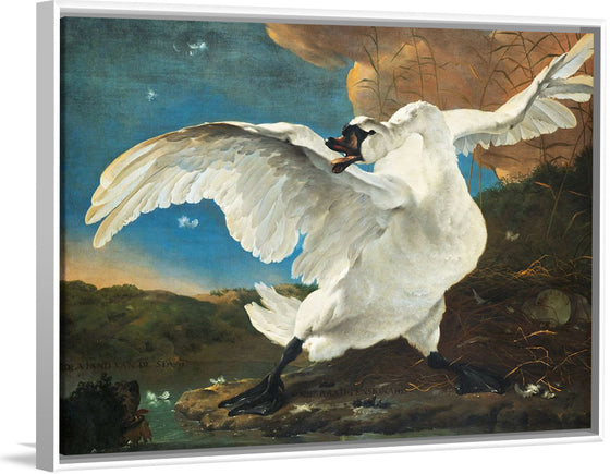 "Threatened swan (1650)", Jan Assilijn