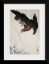 "Eagle Flying in Snow (1933)", Ohara Koson