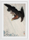 "Eagle Flying in Snow (1933)", Ohara Koson