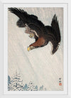 "Eagle Flying in Snow (1933)", Ohara Koson