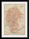 "Map of Krakau in 1895"