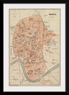 "Map of Krakau in 1895"