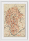 "Map of Krakau in 1895"