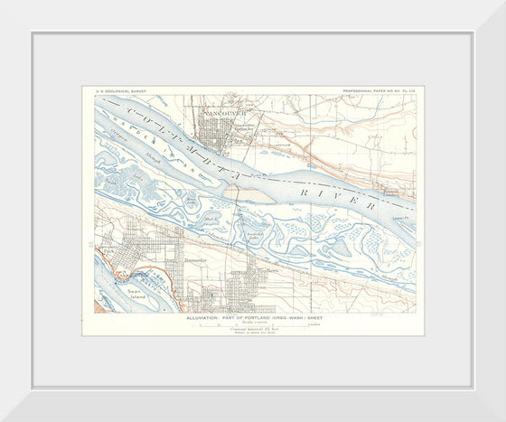 "1909 U.S.G.S. Geological Survey of Vancouver City Henry Gannett"