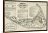 "1888 Historical Map of Nantucket", Ferdinand C. Ewer