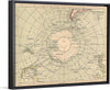 "1890 Hachette Map of Antarctica Hachette Firm", Hachette & Company