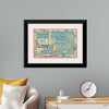 "1945 Miller Map of Cape Cod, Massachusetts F. J. Miller"