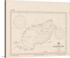 This vintage nautical chart of the Macclesfield Bank is not just a map but an artwork that tells tales of ancient maritime exploration. Every dot marking depths, every line indicating terrains, echoes the adventures of sailors navigating the enigmatic waters of the South China Sea. Adorn your walls with this print that’s not just rich in detail but steeped in history; let it be a conversation starter about man’s unyielding quest to unravel the mysteries of the deep blue sea. 