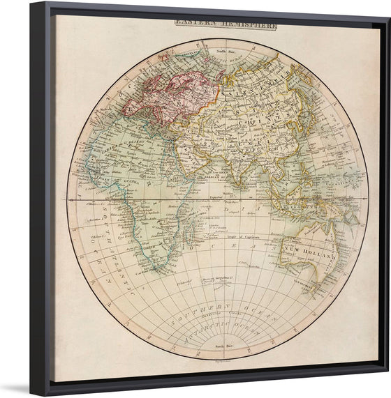 "Eastern Hemisphere (1808)", C. Smith