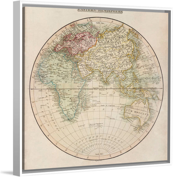 "Eastern Hemisphere (1808)", C. Smith