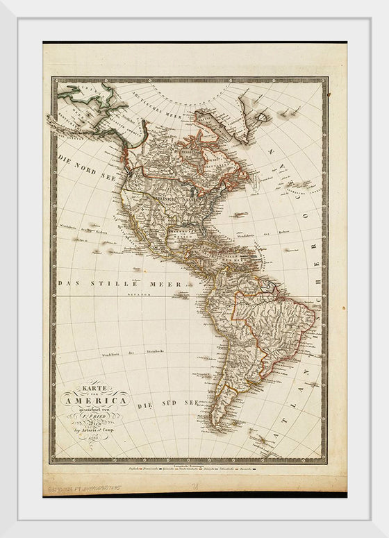 "Karte von America"